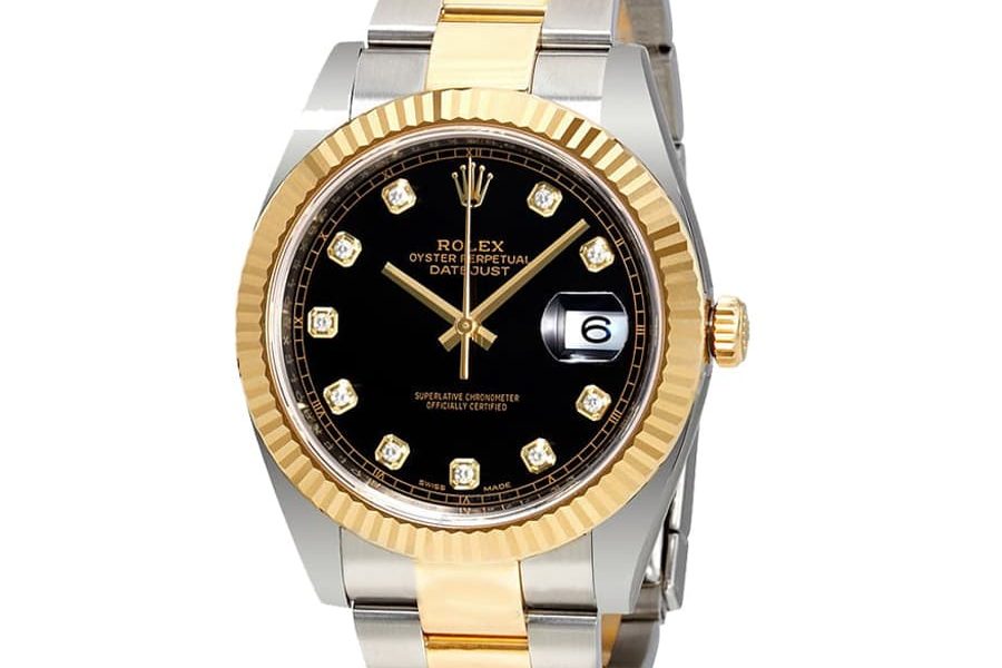 rolex datejust diamond dial replica